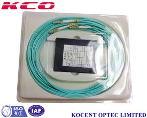 Wholesale 1x2 Multimode OM3 Fiber Optic Cable Splitter , customized ABS Box PLC Splitter from china suppliers