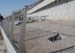 Rope Flexible Stainless Steel Wire Mesh Fence Knotted Or Ferrule Type By 7 * 7