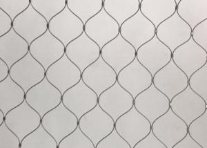 Wholesale PVC Coated Zoo Netting 40mm*40mm Ferruled Rope Mesh Stainless Steel from china suppliers