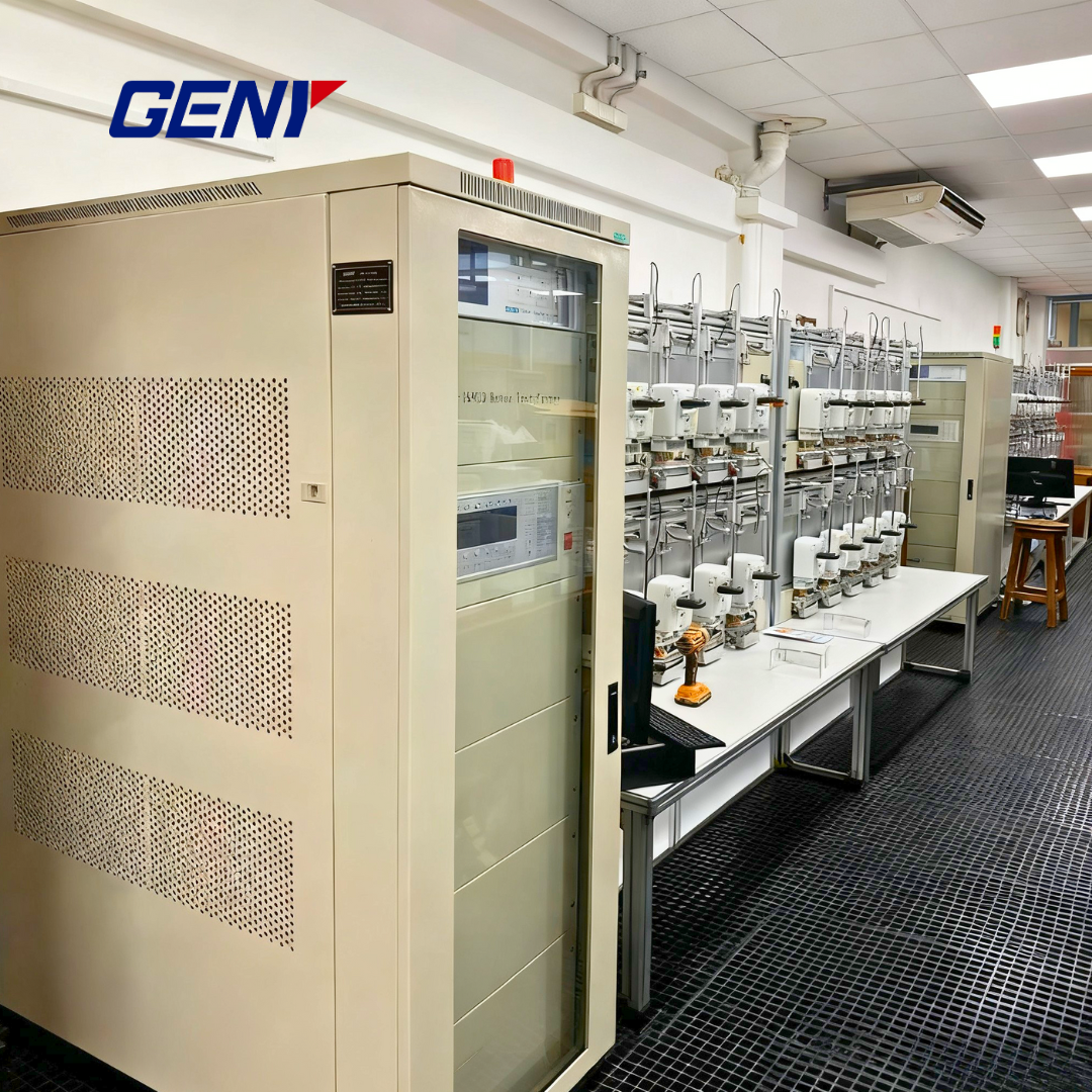 High Stability Three Phase Programmable Meter Test Bench