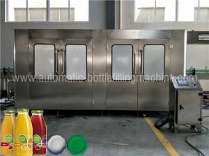 Wholesale CE ISO Glass Bottle Filling Machine , Automatic Industrial Juice Making Machine from china suppliers