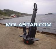 Wholesale Molastar Stockless Steel Anchor For Sale Hall Anchor With Certificate Stockless Anchors Hall Anchor from china suppliers