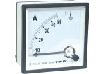 European Style Moving Iron Analog Ammeter , Moving Coil Analogue Panel Meters