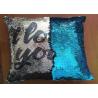 Buy cheap Popular Fashion Custom Logo Reversible Sequin Pillow I Love You Word Printing from wholesalers