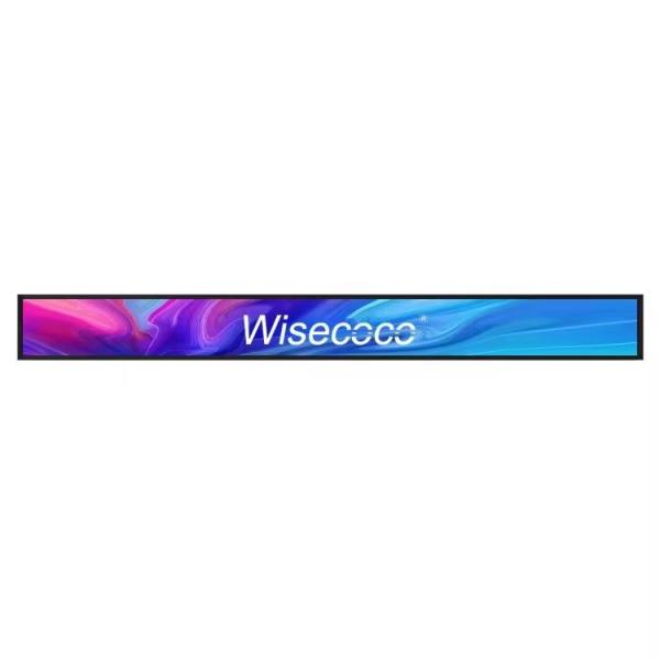 46.6Inch Ultra Wide Android Sunlight Readable LCD Screen Full HD Stretched Bar