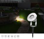 IP68 Waterproof DC24V 90LM Led Spike Light SMD3535 Stainless Steel