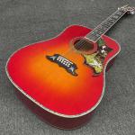 Custom 12 strings 41 inch Flamed Maple Neck Doves Dreadnought Acoustic Guitar