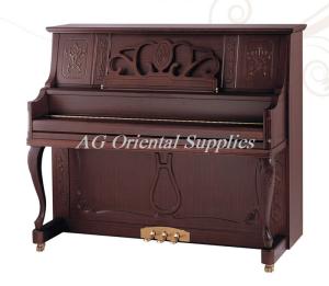 Wholesale 88-KEY Acoustic wooden upright Piano import mahogany matt red brown AG-131Y3 from china suppliers