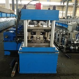 Wholesale M Shape Guardrail Roll Forming Machine 4.2mm thickness strong structure from china suppliers