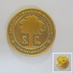 2012 new style gold / silver / brass enamel lapel pin badge