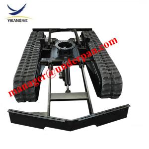 Wholesale Hydraulic crawler rubber track undercarriage system for custom undercarriage manufacturer from china suppliers