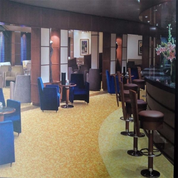 Solid Color PVC Floor Covering / Waterproof PVC Laminate Flooring