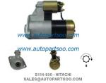 S114-750 S114-766 - HITACHI Starter Motor 12V 1.2KW 8T MOTORES DE ARRANQUE