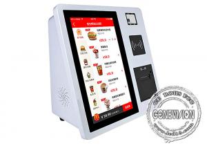 Wholesale 15.6 Inch Touch Screen Credit Card Payment Machine Self Service Table Standing from china suppliers