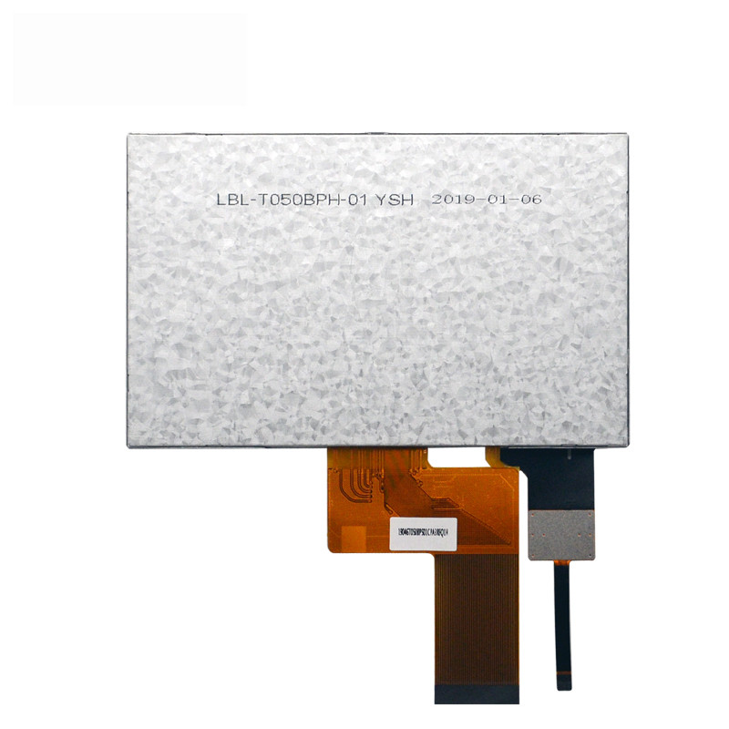 5 Inch Touch Screen ,Tft Lcd 480x272, 40 PINS 24bit RGB Interface 350 CD/M2