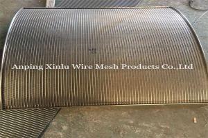Wholesale Slot 0.04&quot; Johnson Vee Wire Screen Plate Flat Panel For Weaste Water Treatment from china suppliers