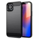Shockproof Thin Carbon Fiber Soft TPU Silicone Mobile Phone Case for iPhone 13