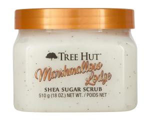 Wholesale Marshmallow Lodge Shea Sugar Brightening Exfoliating Body Scrub OBM from china suppliers