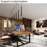 Fireproof Metal Bamboo Charcoal Wood Veneer Carbon Crystal Board