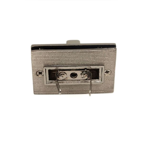 Custom design and color magnetic metal locks for handbag accessories