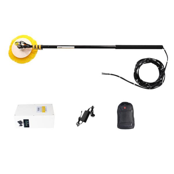 Single Heads Electronic Cleaning Rotating Brush Solar Photovoltaic Panel