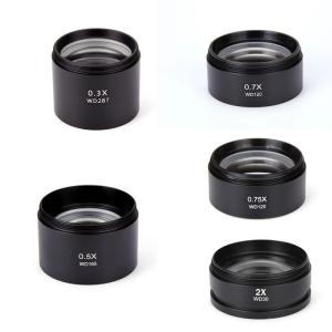 Wholesale Barlow Lens Stereo Microscope Lens Accessories Auxiliary Objective Lens 48mm Thread from china suppliers