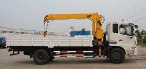 Wholesale Customized Special Purpose Trucks Dongfeng 5 Ton Crane Truck For Cargo from china suppliers