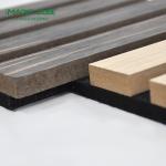 12mm Thickness PET Slat Wooden Acoustic Panel for Acoustic Improvement