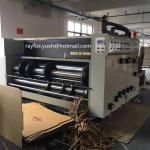 Chain type Flexo Printer Slotter, Flexo Printing + Rotary Slotting + Creasing