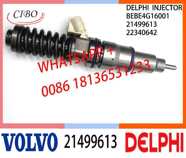 21499613 BEBE4G16001 Fuel engine Diesel Injector 21499613 BEBE4G16001 22340642 E3.4 for VOL MD11 P3624 TIER 4