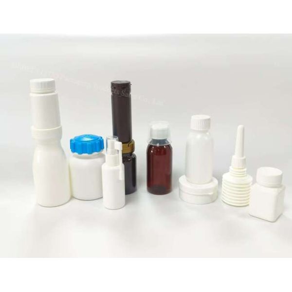 Durable Cap Plastic Medicine Bottles Wholesale 20ml Pharmacy Dispensing