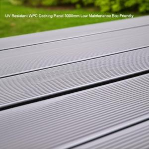 Wholesale UV Resistant WPC Decking Panel 3000mm Low Maintenance Eco-Friendly from china suppliers