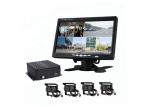 Real Time 3mA 4CH H.265 AHD 1080P Car Dvr Recorder