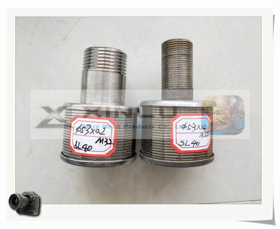 Water filter nozzle / Johnson Screen Nozzle / Stainless Steel Strainer Nozzle / Filter Bottom Nozzle / Wedge Wire Nozzle