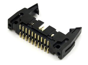 Wholesale 2.54mm SMT Type Small Electrical Connectors Shrouded Male Header / Straight And Right Angle Type from china suppliers