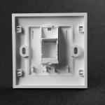OEM ABS 1 Port 86 Type Wall Face Rj45 Faceplate
