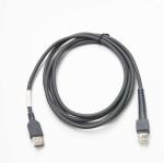 Straight USB Barcode Scanner Cables 2m For Zebra Symbol LS2208 DS2208 DS3408