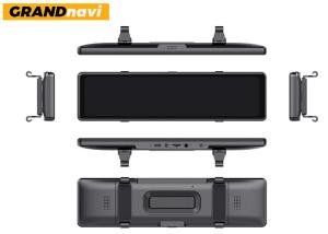Wholesale Full Screen Car Dash Cam 4K Image 11.26 Inch 3 Channel Dash Cam For Car Black Box from china suppliers