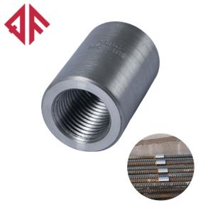Wholesale Concrete Standard Od 62.5mm Threaded Rebar Coupler Tensile Strength 540mpa from china suppliers