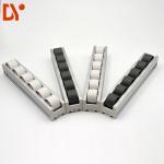 Sliding Roller Track Conveyor / Gravity Roller Track For Industrial Storage