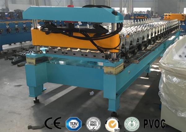 0.4mm Single Layer Roll Forming Machine , G550 Corrugated Sheet Roll Forming
