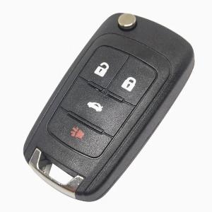 Wholesale Original Products 4 - button remote key 315MHZ 433MHZ With ID46 Chip For Chevrolet from china suppliers
