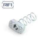 Electro Galvanized Spring Channel Nut