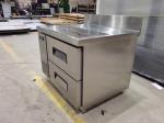 Under Counter Table 2-Drawer Refrigerator Commercial Kitchen Equipment