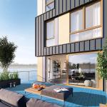 Outdoor Rubber Paver Tiles All Weather Use, Waterproof Pavers For Pool Balcony