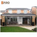 Triple Glazed Aluminium Bifold Doors Thermal Break Lowe Sound Insulation folding