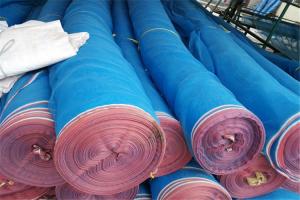 Wholesale High Density Plastic Window Screen Polyethylene Blue Flat Woven from china suppliers