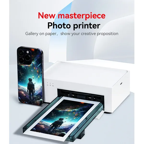 Bluetooth Mobile Back Sticker Printing Machine Compact