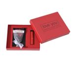 Heaven and Earth Lid Customized Rectangular Lipstick Perfume Gift Box for