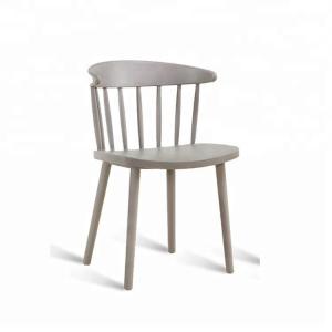 Wholesale Minimalism Plastic Dining Chairs Max Load - Bearing 200KG With Bold Legs from china suppliers